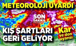 Türkiye’ye “Mayıs şoku”: Kar ve don uyarısı