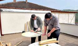 Kullanılmayan paletler gençlerin elinde yeniden hayat buldu