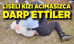 Bolu'da liseli kızı acımasızca darp ettiler
