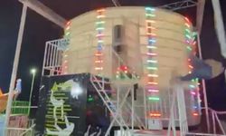 Edirne'deki lunapark faciasının dehşet anları kamerada