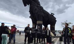 Zonguldak’ı Çanakkale’de gururla temsil ettiler