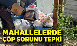 Mahallelerde çöp sorunu tepki çekiyor
