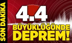 AFAD, duyurdu: 4.4 büyüklüğünde deprem oldu!