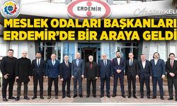 Meslek Odaları başkanları Erdemir’de bir araya geldi