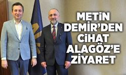 Metin Demir’den Cihat Alagöz’e ziyaret