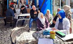 Mobil sağlık taramasında vatandaşlar bilgilendirildi