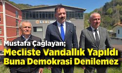 Mustafa Çağlayan: “Mecliste Vandallık Yapıldı, Buna Demokrasi Denilemez”