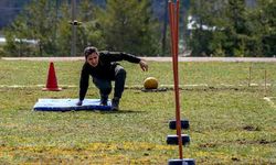 Ormancılık yarışlarında zorlu parkur