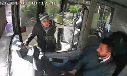 Otobüs şoförünün örnek davranışı kamerada