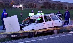 Otomobil hurdaya döndü: Sürücü hayatını kaybetti