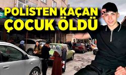 Polisten kaçarken düştü, 17 yaşındaki şüpheli öldü