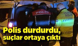 Şüpheli araçta yasaklı madde, sürücüye ağır ceza