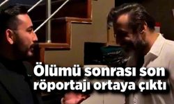 Sanatçı Rıza Tamer'in son röportajı ortaya çıktı