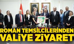 Roman temsilcilerinden valiye ziyaret
