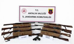 Jandarma'dan ruhsatsız silah operasyonu
