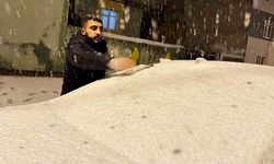 Kış geri döndü: Kar kalınlığı 15 santimetreyi aştı