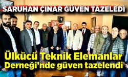 Ülkücü Teknik Elemanlar Derneği’nde güven tazelendi