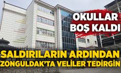 Saldırıların ardından Zonguldak’ta veliler tedirgin: Okullar boş kaldı