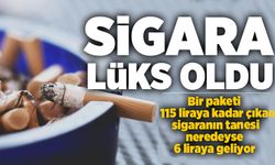 Sigara lüks oldu