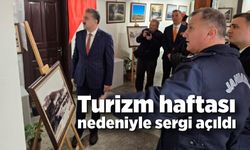 Turizm haftası nedeniyle sergi açıldı