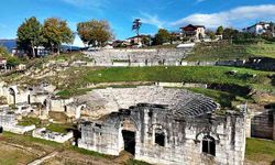 Turizm rotasına yağmur engeli