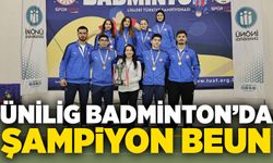 ÜNİLİG Badminton’da Şampiyon BEUN