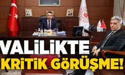 Vali Hacıbektaşoğlu İl Sağlık Müdürü Gün’ü kabul etti