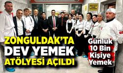 Zonguldak'ta Dev Yemek Atölyesi: Günlük 10 Bin Kapasite