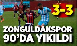 Gol Düellosu! Zonguldakspor 90’da Yıkıldı