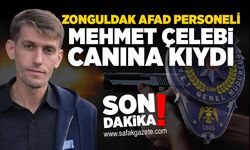 Zonguldak AFAD  personeli Mehmet Çelebi av tüfeği ile canına kıydı
