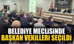 Zonguldak Belediye Meclisi’nde başkan vekilleri seçildi