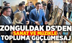 Zonguldak DS’den sanat ve müzikle topluma güçlü mesaj