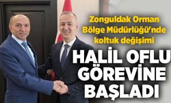 Zonguldak Orman Bölge Müdürlüğü'nde koltuk değişimi: Halil Oflu görevine başladı