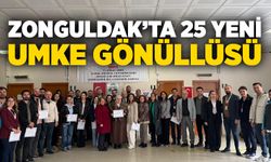 Zonguldak’ta 25 yeni UMKE gönüllüsü