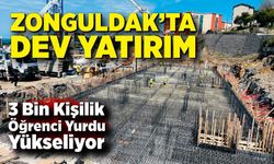 Zonguldak’ta 3 Bin Kişilik Öğrenci Yurdunun Temeli Atıldı