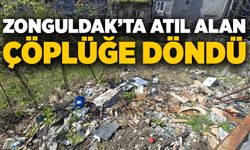 Zonguldak’ta atıl alan çöplüğe döndü