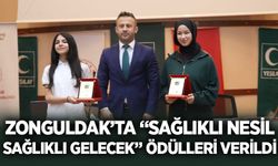 Zonguldak’ta “Sağlıklı Nesil Sağlıklı Gelecek” ödülleri verildi