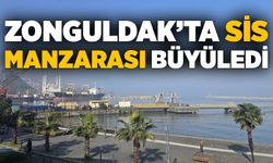 Zonguldak’ta sis manzarası büyüledi