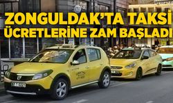 Zonguldak’ta taksi ücretlerine zam başladı