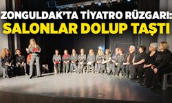 Zonguldak’ta tiyatro rüzgarı: Salonlar dolup taştı