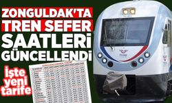 Zonguldak'ta tren sefer saatleri güncellendi: İşte yeni tarife