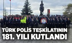 Zonguldak'ta Türk Polis Teşkilatının 181. yılı kutlandı