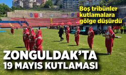Zonguldak’ta 19 Mayıs Kutlaması: Boş Tribünler Dikkat Çekti!