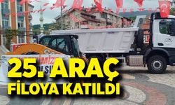 Devrek Belediyesi filosunu güçlendirdi: 25. araç alındı