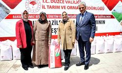 70 üreticiye 17 ton yem tohumu desteği