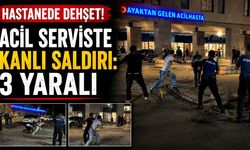 Bıçaklı saldırgan hastaneyi kana buladı! 3 yaralı