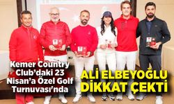 Kemer Country Club’daki 23 Nisan’a Özel Golf Turnuvası'nda Ali Elbeyoğlu Dikkat Çekti