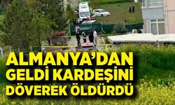 Almanya’dan geldi, kardeşini döverek öldürdü