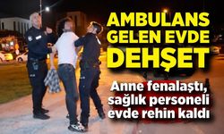 Ambulans Çağrılan Evde Bıçaklı Kavga