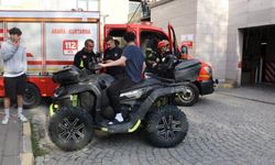 ATV heyecanı hastanede bitti